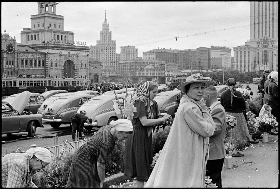 Анри Картье-Брессон. Москва. 1954